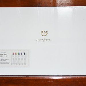 Archer & Olive Acrylograph .7mm Primary Selection Colors Acrylic Paint Pens